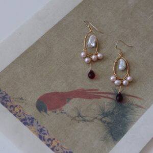 Ruby is the love letter of summer Earrings - Image 7