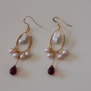 Ruby is the love letter of summer Earrings - Image 8