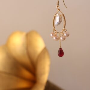 Ruby is the love letter of summer Earrings - Image 10