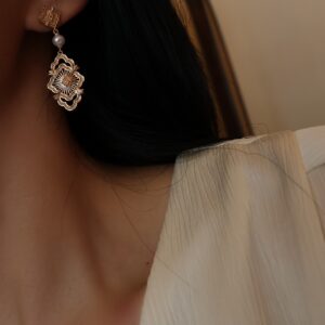 【Vacation Collection】Rattled Craft Pearl Earrings - Image 10