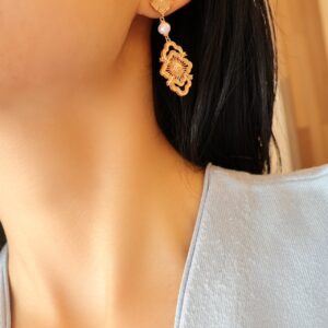 【Vacation Collection】Rattled Craft Pearl Earrings - Image 18