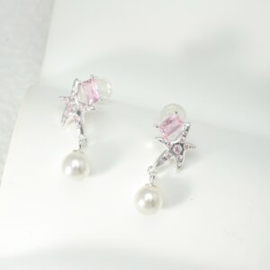 Tiaotia Star Pearl Earrings - Image 6