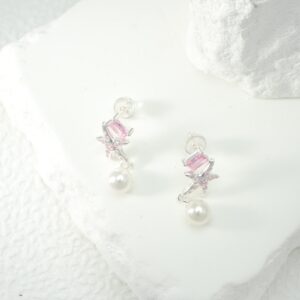 Tiaotia Star Pearl Earrings - Image 8