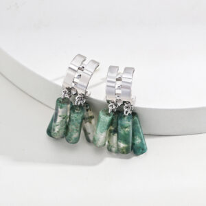 New Chinese-style agate earrings - Image 13