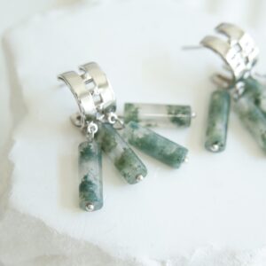 New Chinese-style agate earrings - Image 9