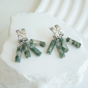 New Chinese-style agate earrings - Image 10