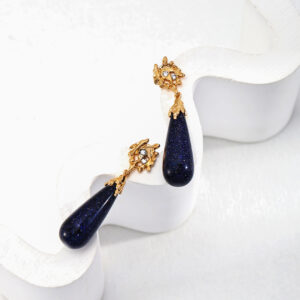 Pure silver vintage earrings - Image 1