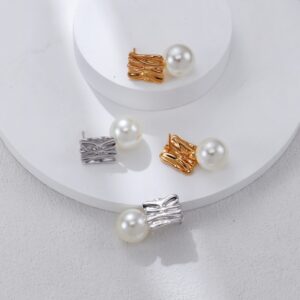 S925 silver pearl earrings - Image 9