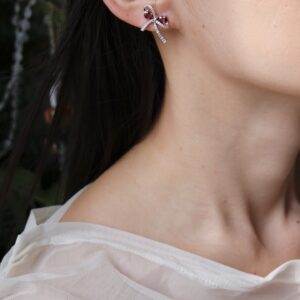 925 silver Natural agate stone - Image 2